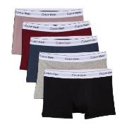 Calvin Klein 5P Holiday Modern Cotton Trunks Mixed bomull Large Herre