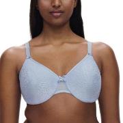 Chantelle BH C Magnifique Underwired Bra Lysblå m Mønst H 80 Dame