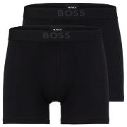 BOSS 2P Ultra Soft Boxer Brief Svart modal Medium Herre