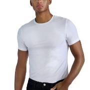 Bread and Boxers Crew-Neck Tencel T-Shirt Hvit tencel X-Large Herre