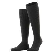 Falke Strømper Lhasa Rib Knee-High Sock Svart Str 43/46 Herre