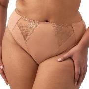 Elomi Truser Zarla High Leg Brief Beige polyamid 4XL Dame