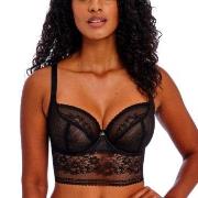 Freya BH Sydnie Underwired Longline Bra Svart C 70 Dame