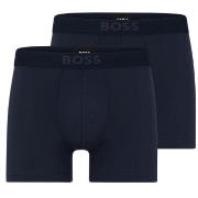 BOSS 2P Ultra Soft Boxer Brief Mørkblå modal X-Large Herre