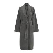 Decoy Long Terry Robe With Hood Grå polyester Small Dame