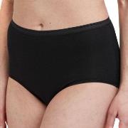 Decoy Truser 5P Maxi Briefs Svart økologisk bomull Large Dame