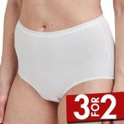 Decoy Truser 5P Maxi Briefs Hvit økologisk bomull Medium Dame