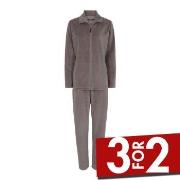 Decoy Velour Homewear Set Brun XX-Large Dame