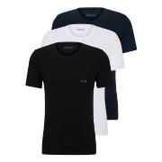 BOSS 3P Classic Crew Neck T-shirt Multi-colour-2 bomull Large Herre