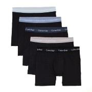 Calvin Klein 5P Cotton Stretch Boxer Briefs Svart/Blå bomull Medium He...