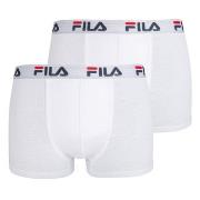 FILA 2P Urban Boxers Hvit bomull Medium Herre