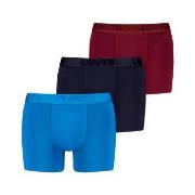 Levis 3P Premium Boxer Rød/Blå  bomull Small Herre