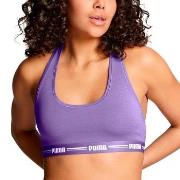 Puma BH Iconic Racer Back Bra Lilla X-Large Dame