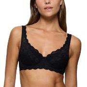 Triumph BH Amourette Wired Bra With Lace Svart C 95 Dame