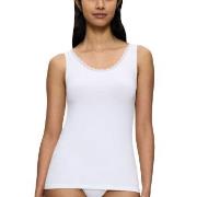 Triumph Feel Of Cotton Tank Top Hvit bomull 44 Dame