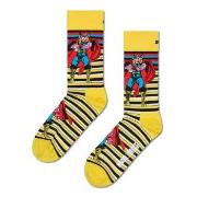 Happy socks Strømper Marvel Thor Sock Gul bomull Str 41/46