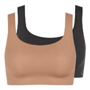 Sloggi BH 2P ZERO Feel 2 0 Top C2P Mixed Medium Dame