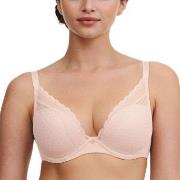 Chantelle BH EasyFeel Norah Chic Plunge T-Shirt Bra Lysrosa D 85 Dame