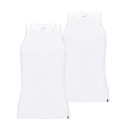 Puma 2P Basic Tank Top Hvit bomull X-Large Herre