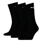 Puma Strømper 3P Unisex Light Crew Socks Svart Strl 35/39