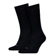Puma Strømper 2P Classic Piquee Socks Svart Str 47/49 Herre