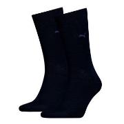 Puma Strømper 2P Classic Socks Mørkblå Str 43/46 Herre
