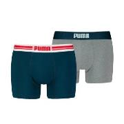 Puma 2P Everyday Placed Logo Boxer Mixed bomull XX-Large Herre