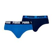 Puma 2P Men Everyday Brief Blå bomull X-Large Herre