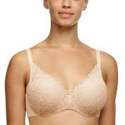 Chantelle BH EasyFeel Floral Covering Memory Foam Bra Beige nylon D 85...