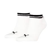 Puma Strømper 2P Heritage Sneaker Socks Hvit Str 39/42