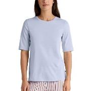 Calida Favourites Sleep Cotton Shirt Short-Sleeve Lysblå bomull X-Larg...