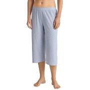 Calida Favourites Sleep Medium-Length Pants Lysblå bomull X-Small Dame