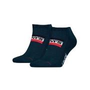 Levis Strømper 2P Sportswear Logo Low Cut Sock Marine Str 39/42