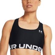 Under Armour BH Mid Branded Sport Bra Svart polyester Medium Dame