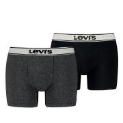 Levis 2P Base Vintage Boxer Svart bomull X-Large Herre