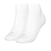 Calvin Klein Strømper 2P Women Low Cut Footie Socks Hvit Str 39/42 Dam...