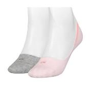 Calvin Klein Strømper 2P Women Low Cut Footie Socks Rosa/Grå Str 35/38...