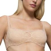Triumph BH Body Make-Up Illusion Lace Balconette Beige C 90 Dame