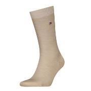 Tommy Hilfiger Strømper Premium Basket Wool Socks Beige Str 41/42 Herr...