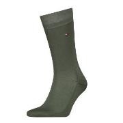 Tommy Hilfiger Strømper Premium Fil D Ecosse Socks Grønn Str 45/46 Her...