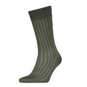 Tommy Hilfiger Strømper Premium Rib Crew Socks Grønn Str 47/48 Herre