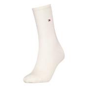Tommy Hilfiger Strømper Women Premium Soft Silk Socks Offwhite Str 35/...