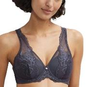 Wild Peony Florale WP Bra BH Mørkgrå  F 80 Dame