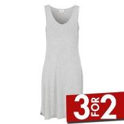 Damella Bamboo Nightdress Grå Bambus XX-Large Dame