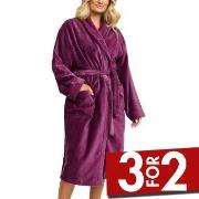 Damella Unisex Torekov Robe Plomme bomull X-Large Dame