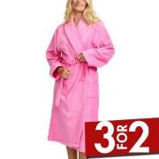 Damella Unisex Torekov Robe Rosa Mønster bomull X-Large Dame