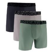 Under Armour 3P Performance Tech Solid 6in Boxers Mixed polyester Larg...