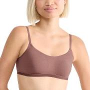 Sloggi BH GO Daily Cotton Top Mørkrosa Large Dame