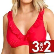 Damella Jamie Underwire Bikini Bra Rød D/E 46 Dame