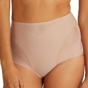 Calvin Klein Truser Sculpted Mesh Brief Beige X-Large Dame